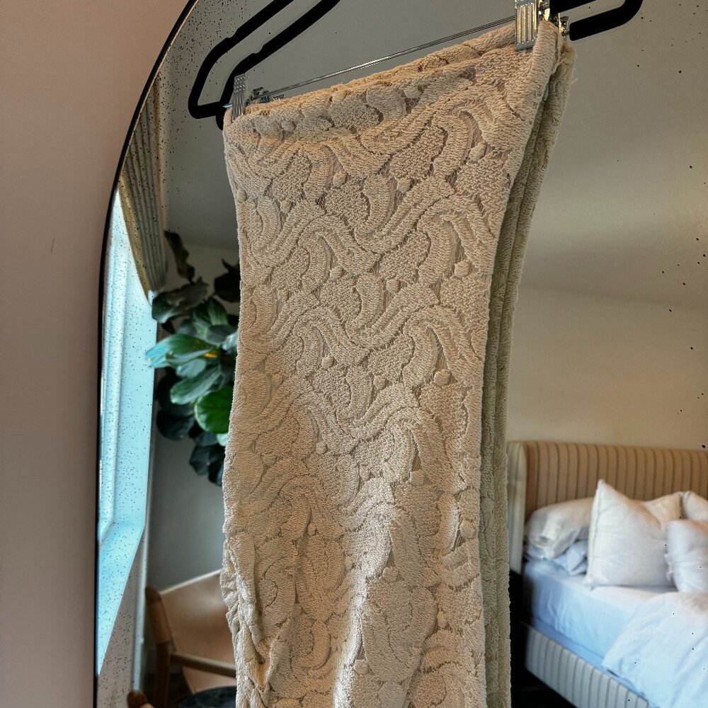 A.L.C. Crochet Strapless Mini Dress Size 0